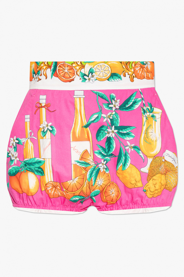 Dolce & Gabbana Highwaisted patterned shorts Women's Clothing Vitkac